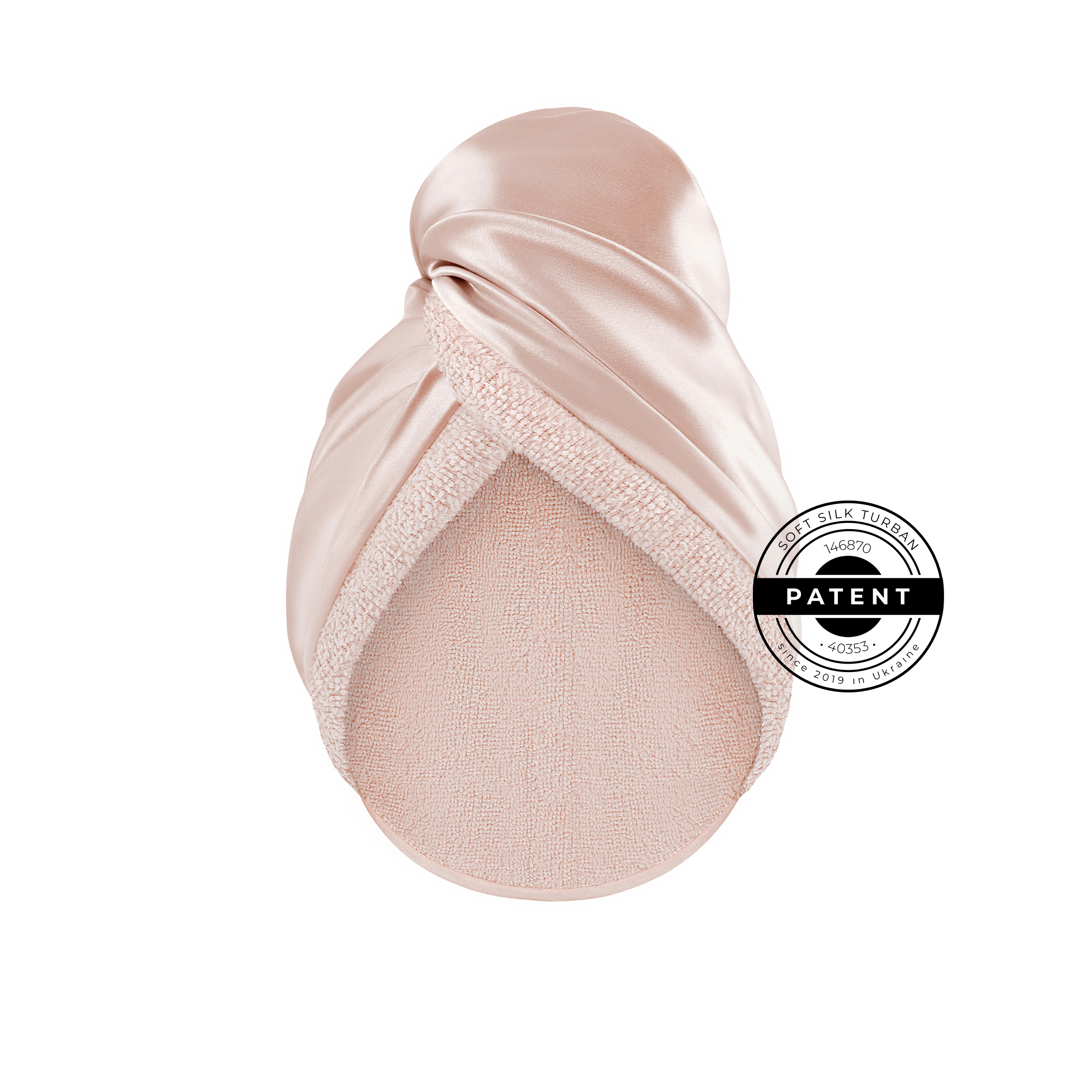 SOFT SILK TURBAN NUDE — τρόπος χρήσης